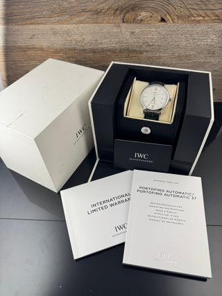 IWC Portofino Automatic 40MM Silve White Dial IW356501 - 2025 Full Set