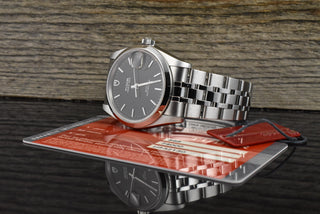 Tudor Prince Date 74000 Black Dial Automatik 34MM Box & Papiere 2012