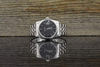 Tudor Prince Date 74000 Black Dial Automatik 34MM Box & Papiere 2012