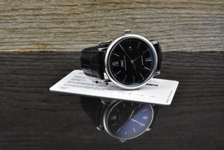 IWC Portofino Automatic 40MM Black Dial unpoliert 2018