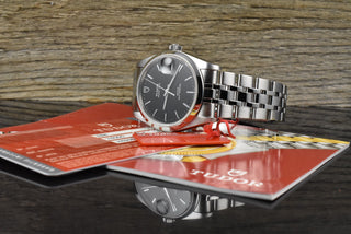 Tudor Prince Date 74000N Black Dial - 34MM Medium - Automatik