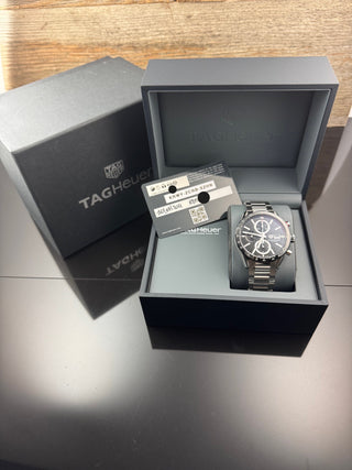 TAG Heuer Carrera Calibre 16 Black Ceramic CBM2110.BA065 Automatik 2021 B&P