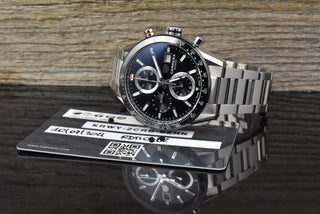 TAG Heuer Carrera Calibre 16 Black Ceramic CBM2110.BA065 Automatik 2021 B&P