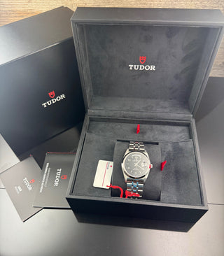 Tudor Prince Date 76200 · Automatic · Stahl · unpoliert · Full Set · Black