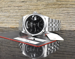 Tudor Prince Date 76200 · Automatic · Stahl · unpoliert · Full Set · Black