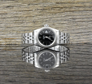 Tudor Princess 92414 Stahl & Weißgold Automatic - unpoliert - Black Dial
