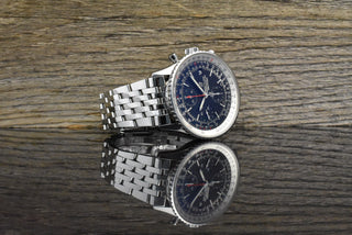 Breitling Navitimer Heritage 1 Chronograph 41 Black Dial - Full Set 2019