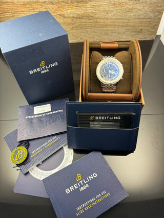 Breitling Navitimer Heritage 1 Chronograph 41 Black Dial - Full Set 2019