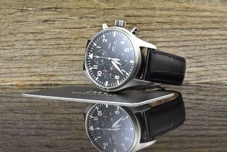 IWC Fliegeruhr Chronograph Pilot Chronograph IW377709 Black Dial Automatik - 2018
