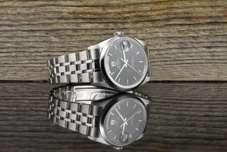 Tudor Prince Date Day 76200 Black Dial Automatik Box & Papiere 2010