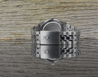 Tudor Prince Date 74034 Stahl & Weißgold Black Arabic Dial - Automatic
