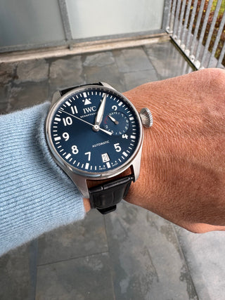 IWC Große Fliegeruhr Big Pilot IW501002 Le Petit Prince Blue - 7 Days Power