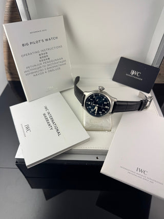 IWC Große Fliegeruhr Big Pilot IW501002 Le Petit Prince Blue - 7 Days Power