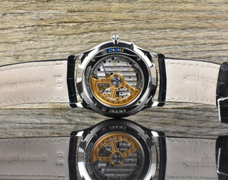 Jaeger-LeCoultre Master Ultra Thin Réserve de Marche Blue Q1378480