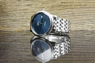 Omega De Ville Prestige Co Axial Blue 39,5MM Automatic - Full Set 2017