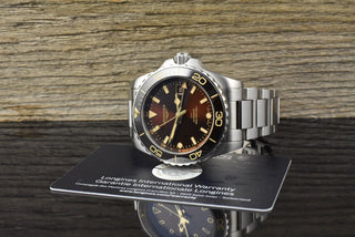 Longines HydroConquest GMT 41 Tropical Brown - Automatik - 2023