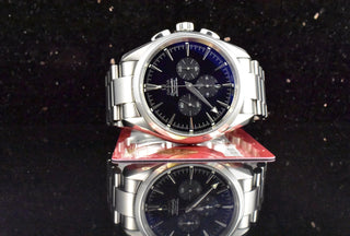 Omega Seamaster Aqua Terra Chronograph Gray Panda Dial Automatik Box & Papiere