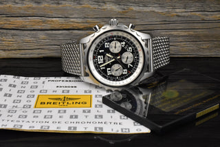 Breitling Chronospace Automatic A23360 Milaneses Automatik Full Set