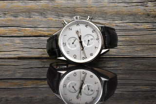TAG Heuer Carrera Calibre 1887 Creme Dial & Roségold Hands Automatik B&P