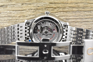 Omega De Ville Co-Axial 41 Blue Dial unpoliert 431.10.41.21.03.001 - Full Set 2015