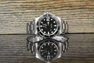 Tudor Submariner Date by Rolex 75090 Vintage Nice Tritium - 1989 Box