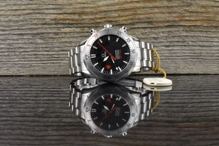 Omega Seamaster Apnea Jacques Mayol  2595.50.00 Black Dial Automatik Full Set
