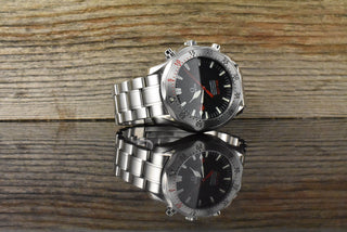 Omega Seamaster Apnea Jacques Mayol  2595.50.00 Black Dial Automatik Full Set