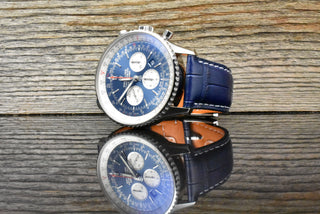 Breitling Navitimer 1 B01 Chronograph 46 Blue Dial MINT / NEUWERTIG Full Set 2019