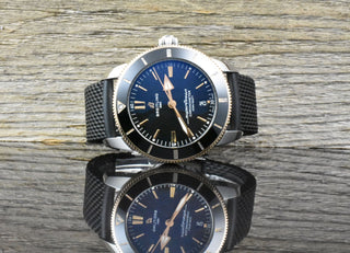 Breitling Superocean Heritage II B20 Stahl & Roségold UB2030 Black Rubber - 2019 B&P