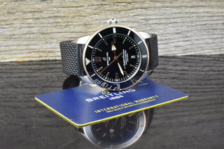 Breitling Superocean Heritage II B20 Stahl & Roségold UB2030 Black Rubber - 2019 B&P