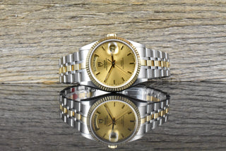 Tudor Prince Date Day 76213 NOS / STICKER Gold Dial - Full Set 2024