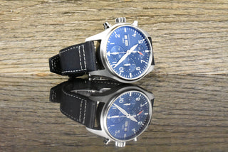 IWC Fliegeruhr Chronograph Pilot Chronograph 41MM Blue Dial IW388101 Full Set 2025