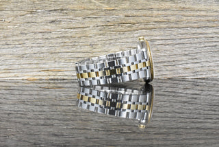 Tudor Prince Date 74033 · Stahl/Gold · Diamond Dial · Medium · 34 mm