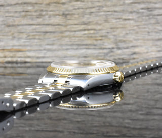 Tudor Prince Date 74033 · Stahl/Gold · Diamond Dial · Medium · 34 mm