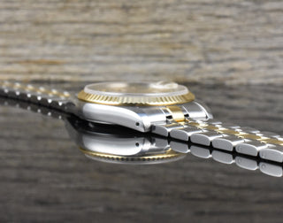 Tudor Prince Date 74033 · Stahl/Gold · Diamond Dial · Medium · 34 mm