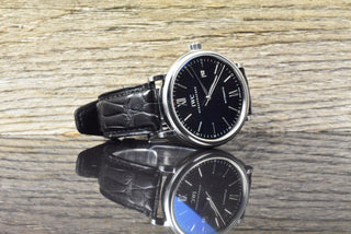 IWC Portofino Automatic 40MM - IW356502 - Zertifikat - unpoliert - Black Dial
