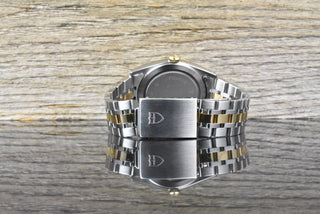 Tudor Prince Date Day 76213 Black Dial - Stahl Gold - 36mm - Automatik