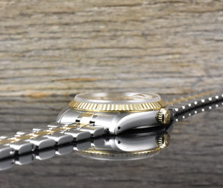 Tudor Prince Date Day 76213 Gold Linen Dial - Stahl Gold - 36MM - Automatik