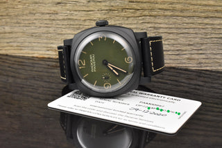 Panerai Radiomir 1940 3 Days Ceramic / Military Green 48MM PAM00997 Full Set