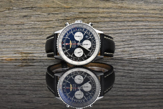 Breitling Navitimer 01 Black Panda Dial AB012012 Automatik