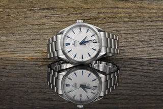 Omega Seamaster Aqua Terra 150M Co Axial Jumbo Rare Dial Automatik - Box