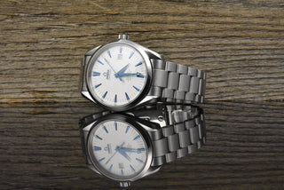 Omega Seamaster Aqua Terra 150M Co Axial Jumbo Rare Dial Automatik - Box