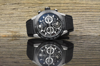 TAG Heuer Carrera Heuer-02T Calibre HEUER 02T Tourbillon CAR5A8Y MINT / NEUWERTIK - B&P
