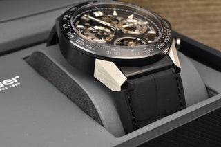 TAG Heuer Carrera Heuer-02T Calibre HEUER 02T Tourbillon CAR5A8Y MINT / NEUWERTIK - B&P