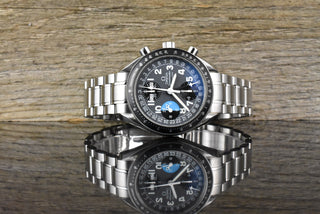 Omega Speedmaster Day Date 3520.53.00 Tripel Date MK40 - Grey / Blue - Vintage