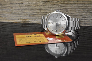 Omega Seamaster Aqua Terra 2517.30 Quarz 36MM Silver Vintage - 2005