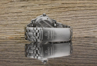 Omega Seamaster Diver 300 M 2552.20 White Wave - UNPOLIERT - FULL SET - 36MM Automatik