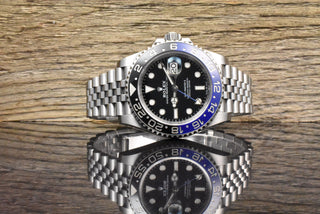 Rolex GMT-Master II BATGIRL - Jubilee - LC100 - Full Set - Automatik