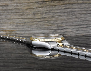 Tudor Prince Date Day 76213 Golden Diamond Dial Automatik B&P 2010