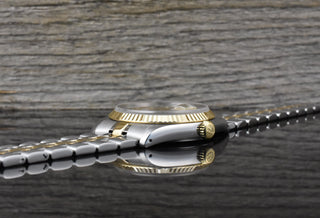 Tudor Prince Date Day 76213 Golden Diamond Dial Automatik B&P 2010